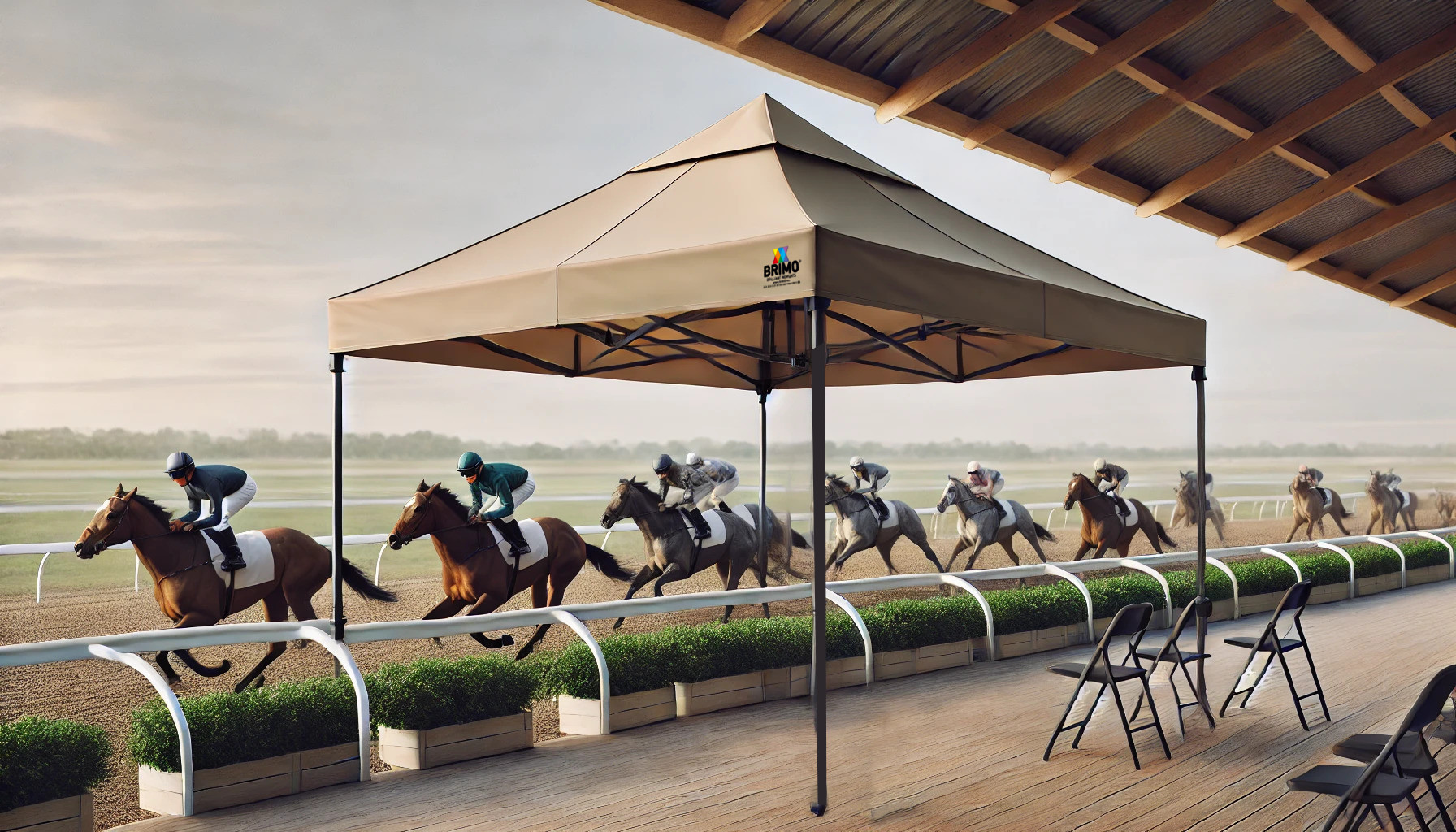 Tente pour courses hippiques