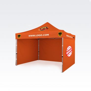 Tente pop-up pour événements publics