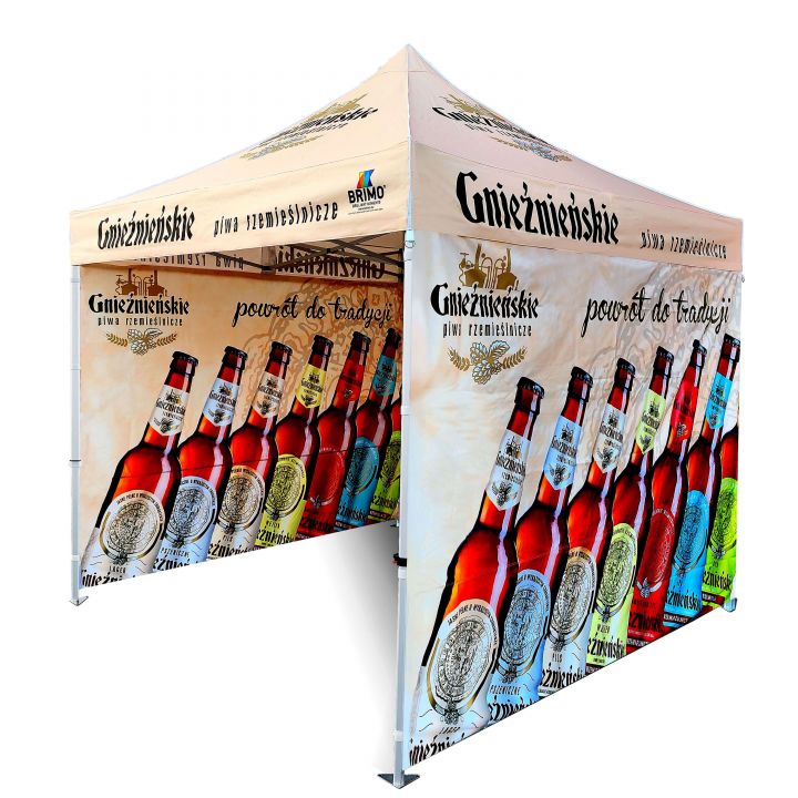 Tente de fête étanche avec parois latérales