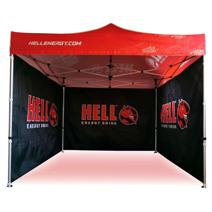 Tente de fête étanche avec possibilité d'ajuster les dimensions